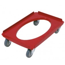 Τρόλλεϋ μεταφοράς για THERMOBOX GN1/1, κόκκινο TB/70280